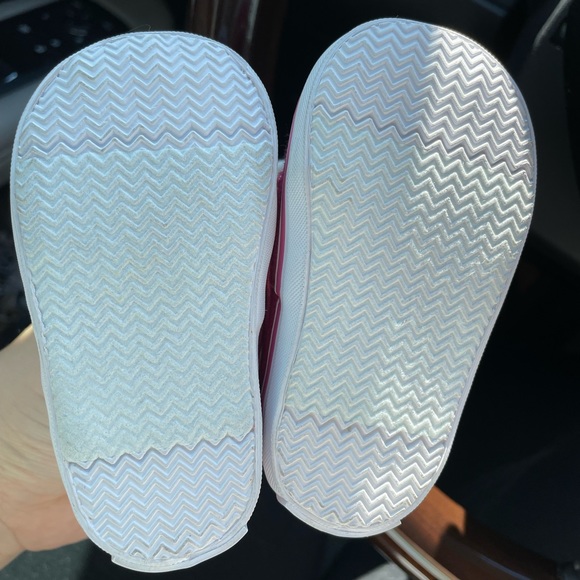 Baby hot pink sparkle Sperrys boat shoes size 1 - Picture 4 of 6